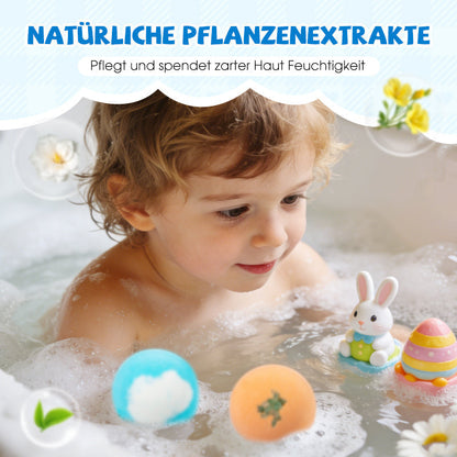 Surprise Bath Bombs for Kids – 12 Pack with Hidden Toys