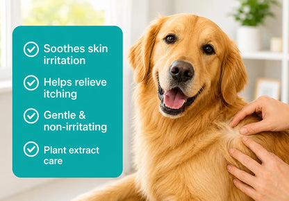 💥100K+ SOLD💕Pet Skin Care Spray Treats ringworm in cats and dogs, as well as pet skin issues such as redness, rashes, and hair loss.