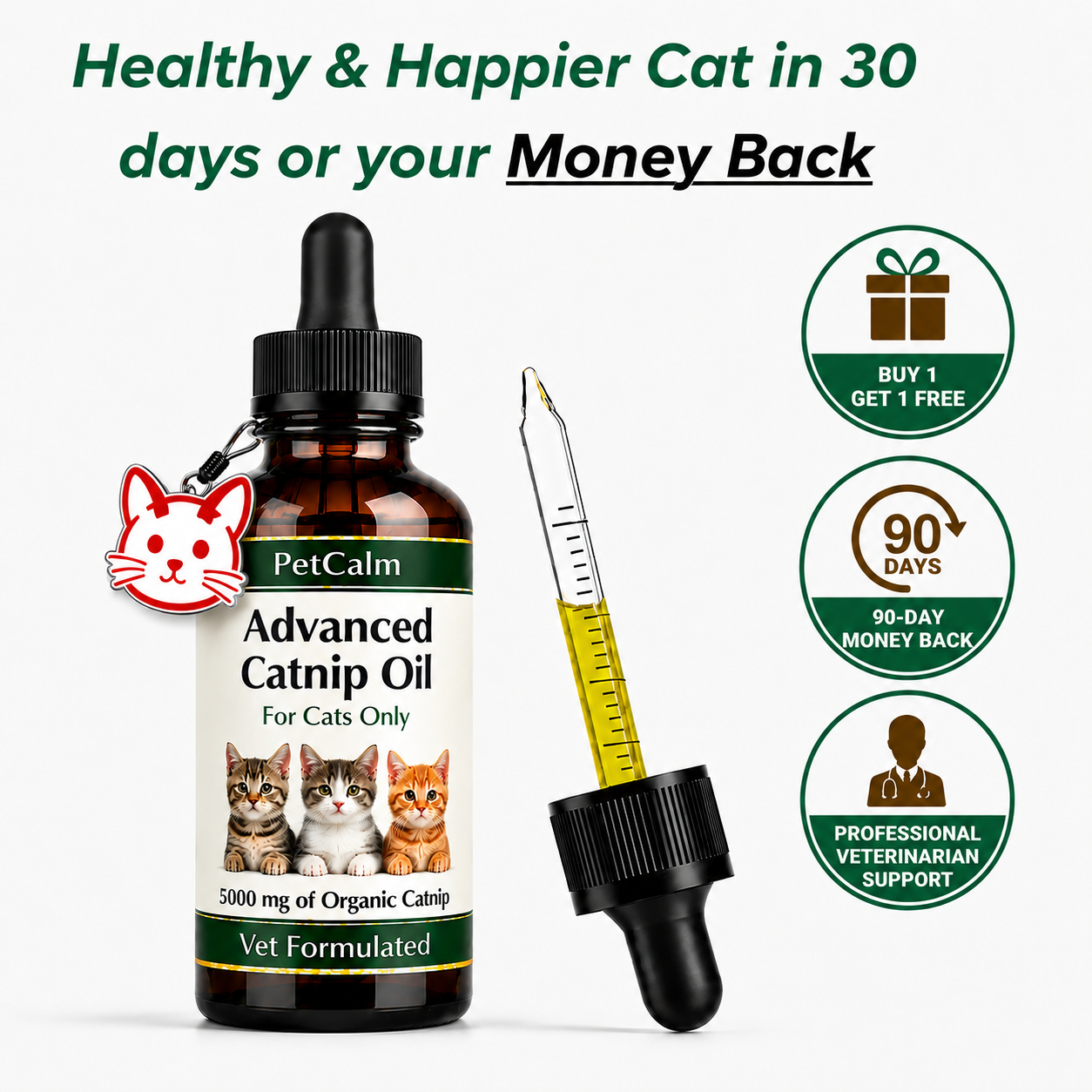 🐱PetCalm Advanced Catnip Oil