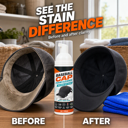 🎁Buy 2 Get 1 Free🔥No-Rinse Baseball Cap Foam Cleaner